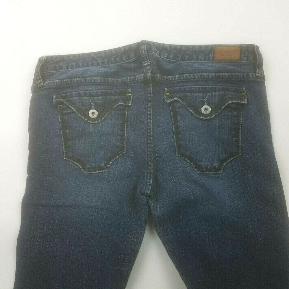 Guess Jeans Stretch Dark Wash Size 31 - Picture 8 of 8